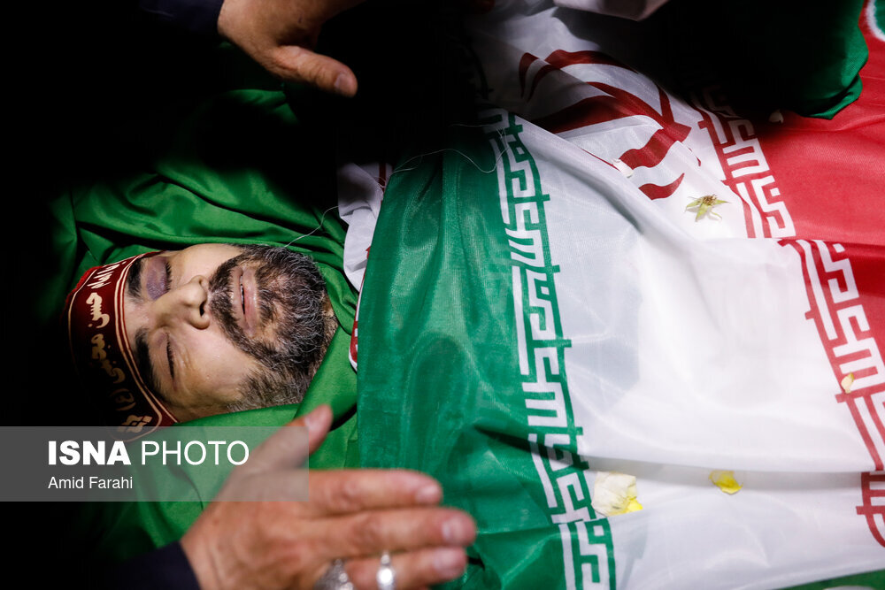 آخرین تصویر از چهره شهید صیاد خدایی