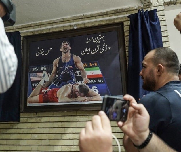 تصویر برترین صحنه قرن کشتی | جهانپهلوان تختی، بنا و یزدانی؛ ترکیب برنده تشکیل شد