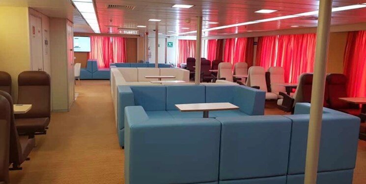 تصاویر ۲ کشتی شبه کروز ایران | کشتیهای بزرگ ایران به کمک جام جهانی قطر میآیند