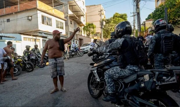 پلیس برزیل عصبانی است