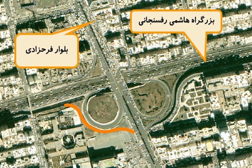 مسیر نیایش به فرحزادی کوتاه شد | ایجاد راه میانبر به میدان صنعت