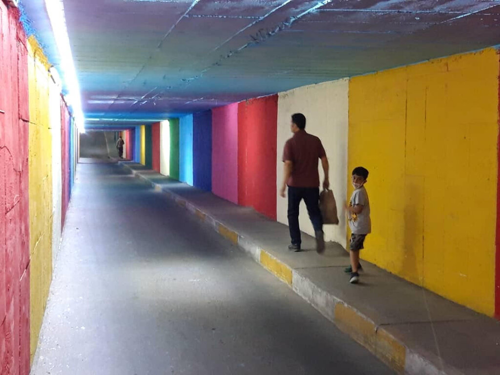 زیرگذر شورایاری محله مشیریه امن شد