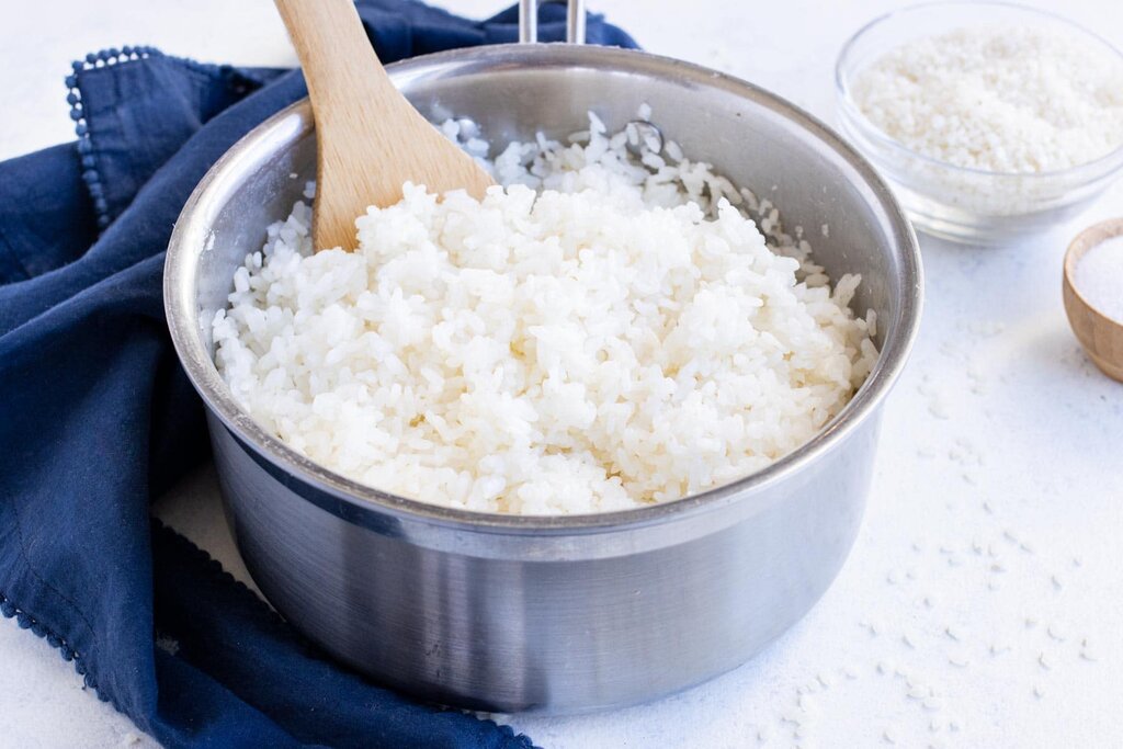 cooking rice - برنج - آشپزی - پختن پلو
