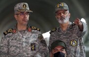 بازدید رئیس ستاد کل نیروهای مسلح از پایگاه سرّی ارتش در عمق صدها متری زمین