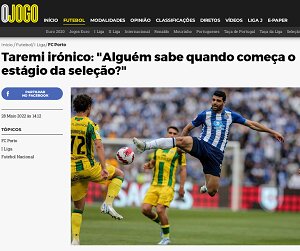 عکس | نیش طارمی به فدراسیون فوتبال | بازتاب انتقاد ستاره ایرانی در رسانه های پرتغالی