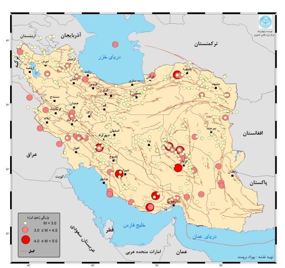 ثبت ۵۲۹ زمینلرزه فقط در یک ماه | بزرگترین زلزله در کدام استان بود؟ | بیشترین زمینلرزهها در ۳ استان