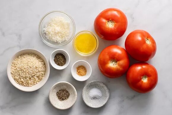 گوجه فرنگی شکم پر گیاهی و کم هزینه | غذایی متفاوت که تا به حال نخوردهاید