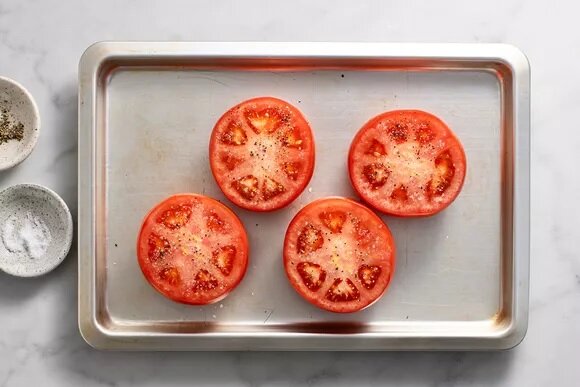 گوجه فرنگی شکم پر گیاهی و کم هزینه | غذایی متفاوت که تا به حال نخوردهاید