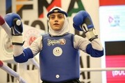 دختر  رزمی کار ایران قهرمان جهان شد
