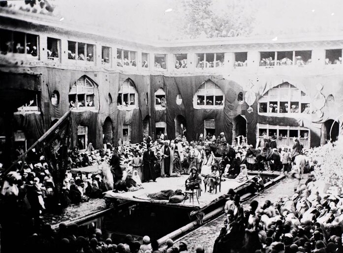 شعر زیبای ناصرالدین شاه برای امام حسین (ع)