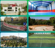 آیین افتتاح ۳۴ ‌پروژه مدیریت شهری در منطقه ۵