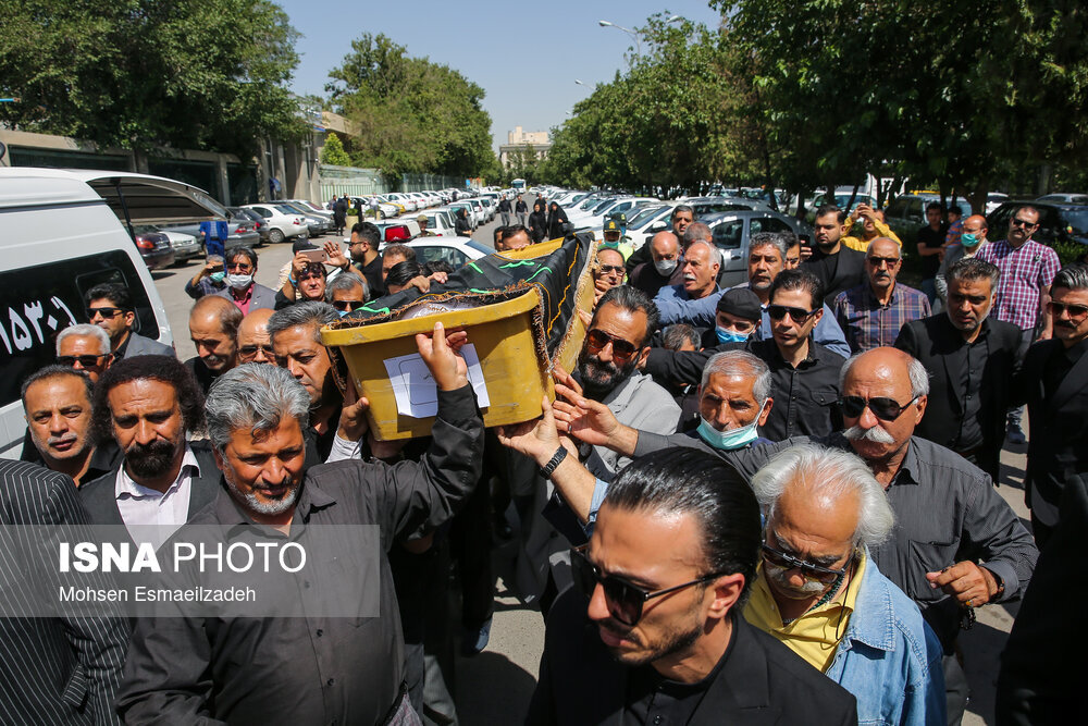 خاکسپاری مهدی صباغی / سینما/ تلویزیون / بازیگر