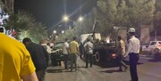 تصاویر تیرانداری وحشتناک در ارومیه | رعب و وحشت مردم در خیابان آزادگان | توضیحات فرمانده انتظامی ارومیه