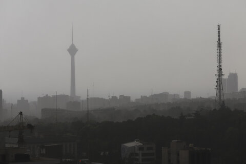 طوفان عصرامروز تهران