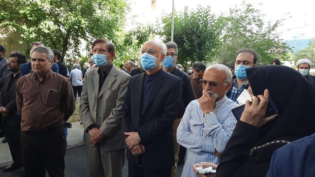 مراسم تشییع پیکر سیدمحمود دعایی