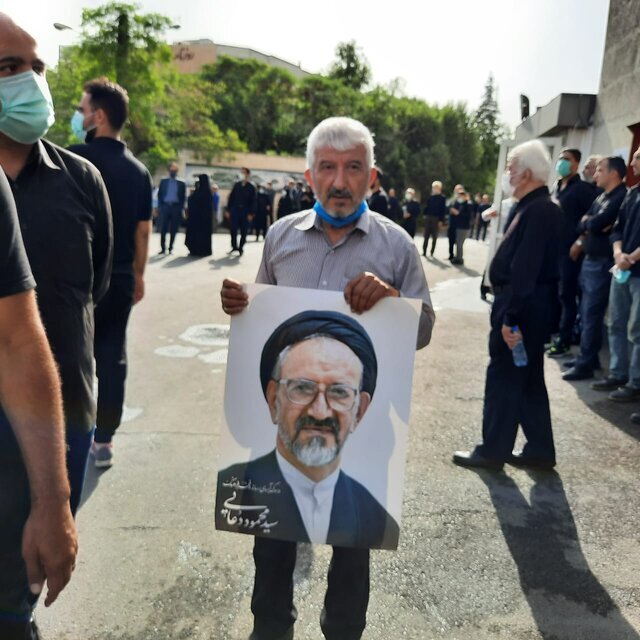 مراسم تشییع پیکر سیدمحمود دعایی