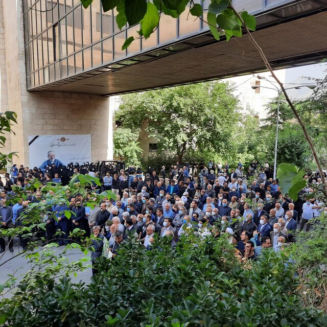 مراسم تشییع پیکر سیدمحمود دعایی