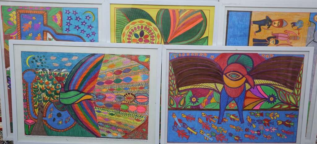 نانوایی که با نقاشیهایش در ۸۵سالگی جهانی شد