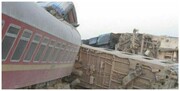 خروج مرگبار قطار مسافربری مشهد - یزد از ریل