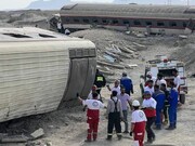 افزایش کشته‌های حادثه قطار مشهد - یزد به ۲۱ نفر | ۲ دستگاه خودرو ویژه حمل جسد اعزام شد