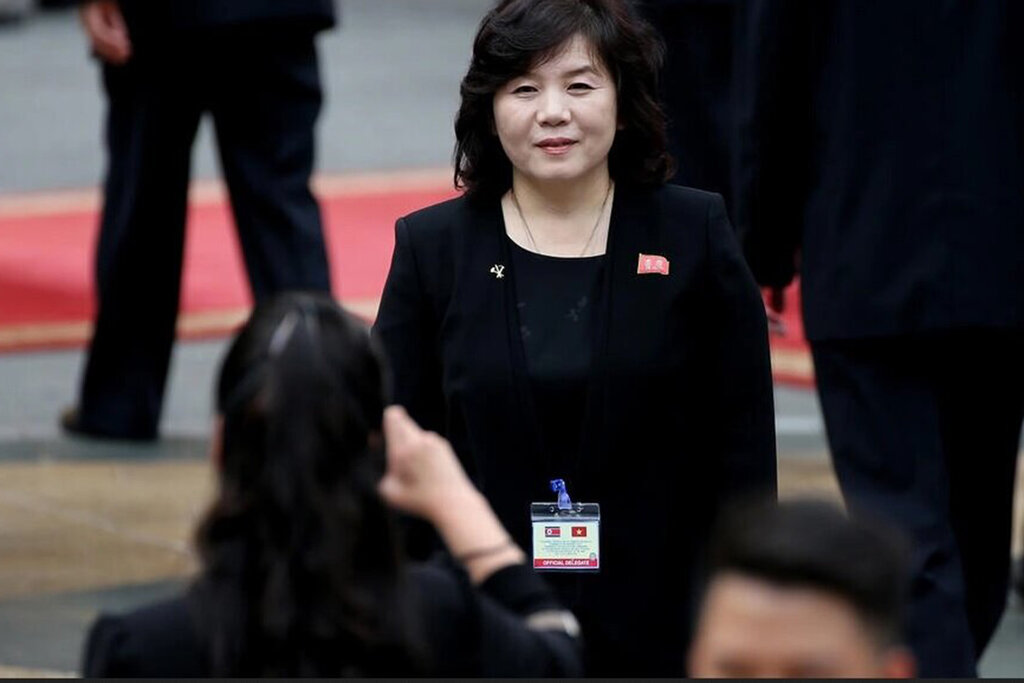 خانم وزیر خارجه اما از کره شمالی