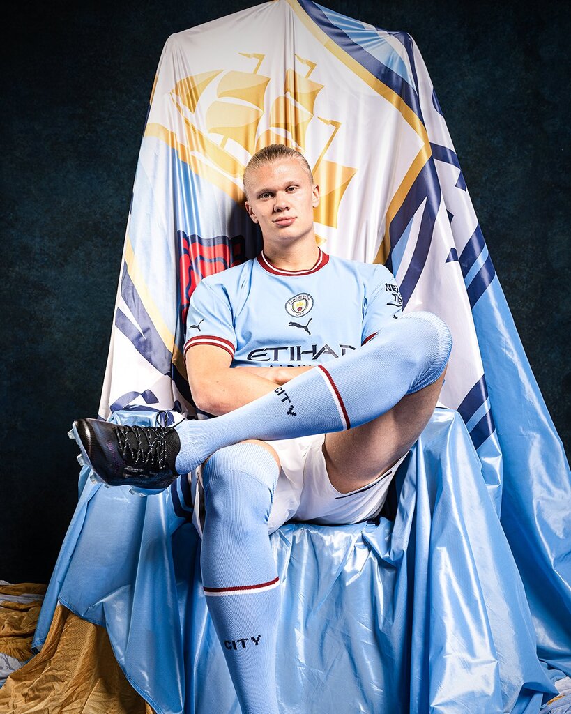 تصاویر | رونمایی سیتی از بمب نقل و انتقالات | تمجید ویژه از گواردیولا بچه غول