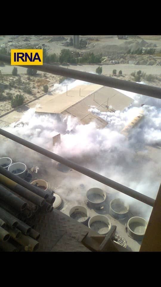 اولین تصویر از محل انفجار بزرگ کارخانه کربنات سدیم | افزایش چشمگیر آمار مصدومان  انفجار