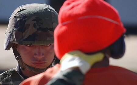 نیویورک تایمز فاش کرد ؛ تصاویر دیده نشده از زندان گوانتانامو