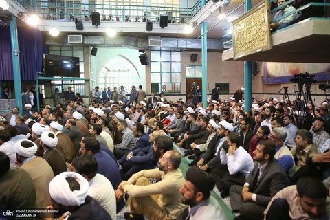 اجتماع مردمی هسته‌های جهاد و پیشرفت در حسینیه جماران