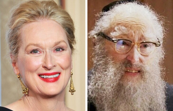 ۹ بازیگر هالیوودی که در نقش جنس مخالف ظاهر شده و درخشیدند | بازی غیر قابل تشخیص مریل استریپ در نقش یک خاخام یهودی