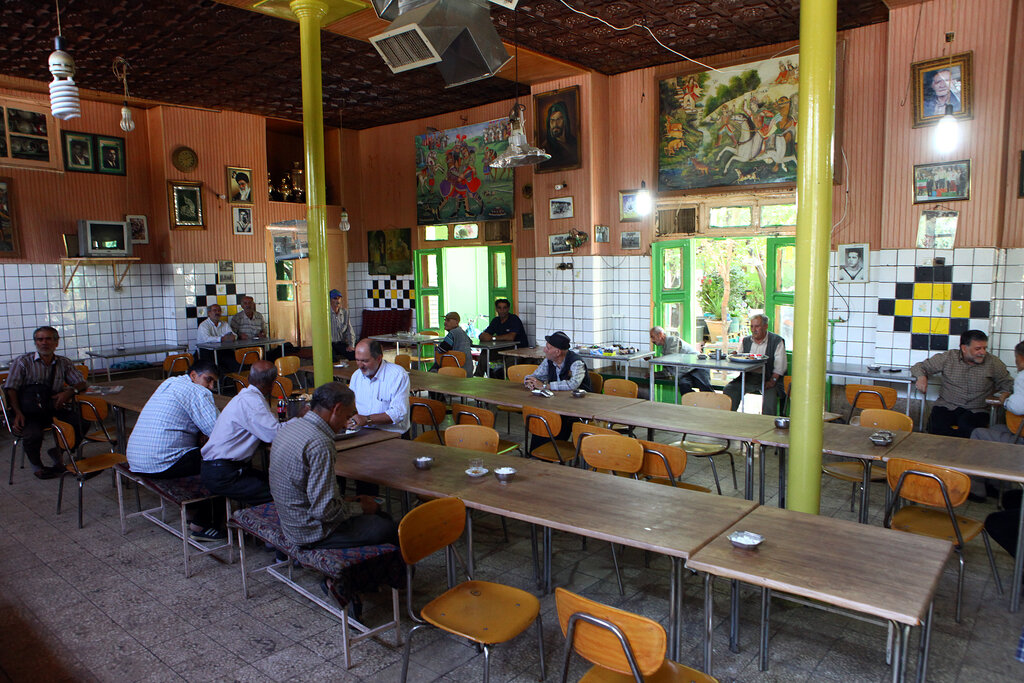 قهوهخانه گندهلاتهای طهران