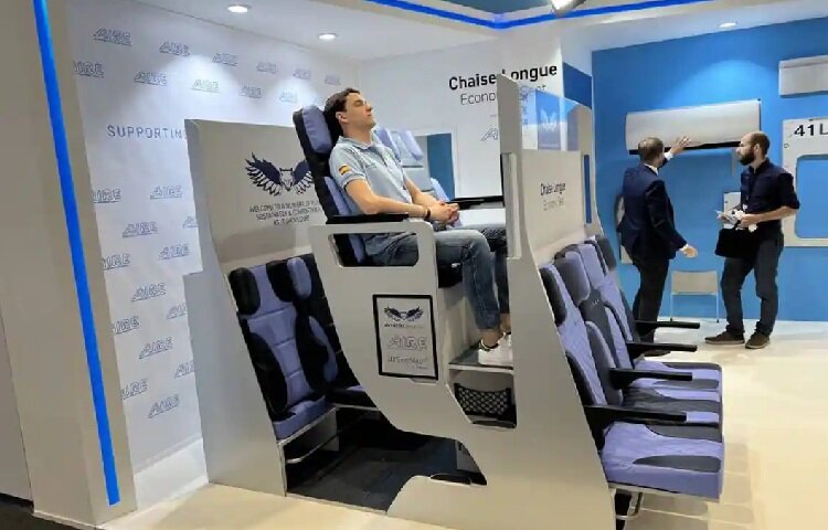 تصاویری از صندلی‌های جدید هواپیما | این فناوری سبک سفرهای هوایی را به کلی تغییر می‌دهد