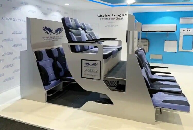 تصاویری از صندلیهای جدید هواپیما | این فناوری سبک سفرهای هوایی را به کلی تغییر میدهد