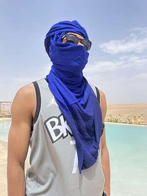 عکس | استتار عجیب فوق ستاره فوتبال سوژه شد!