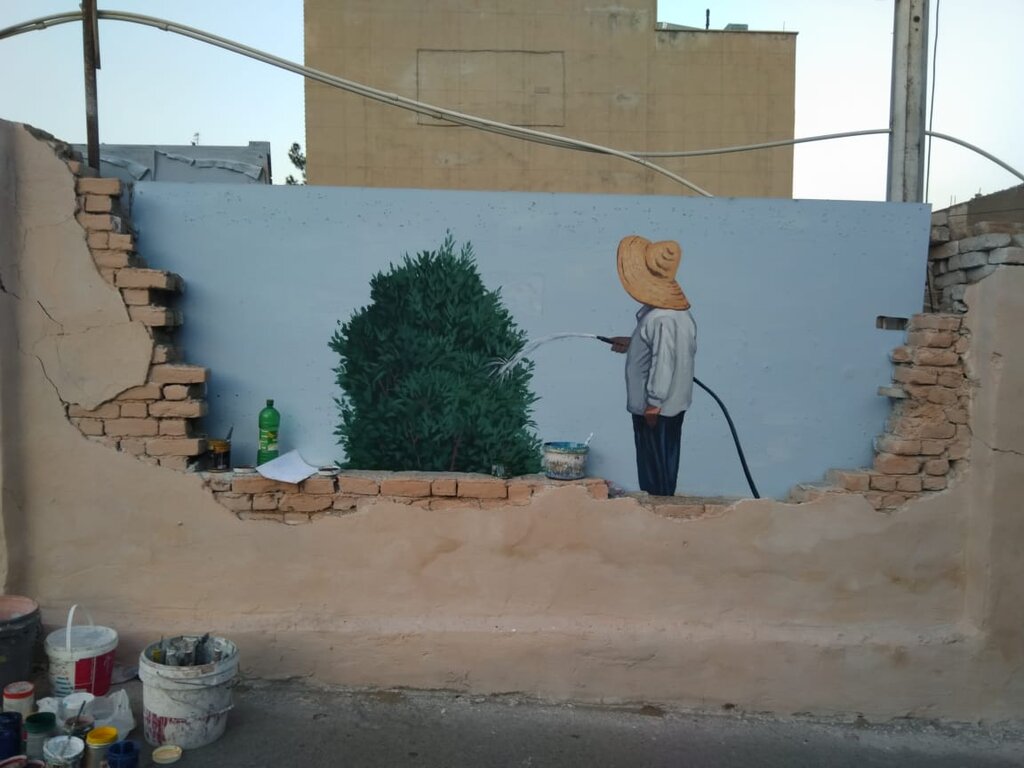 زیباییبخشی به سبک آقا مجتبی | این نقاشی زندگی خالقش را عوض کرد