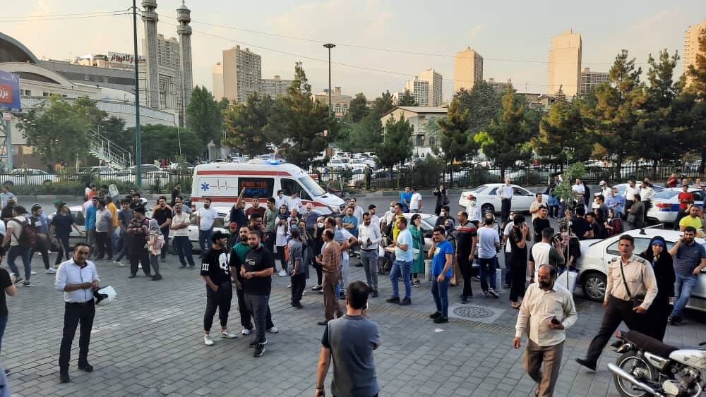 اتوبوس‌آمبولانس ویژه‌ای که برای امدادرسانی در لیدوما اعزام شد