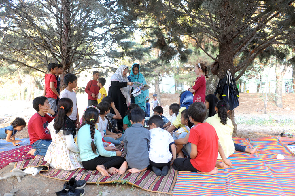 جشن فارغالتحصیلی کودکانکار از «مدرسه طبیعت» + فیلم