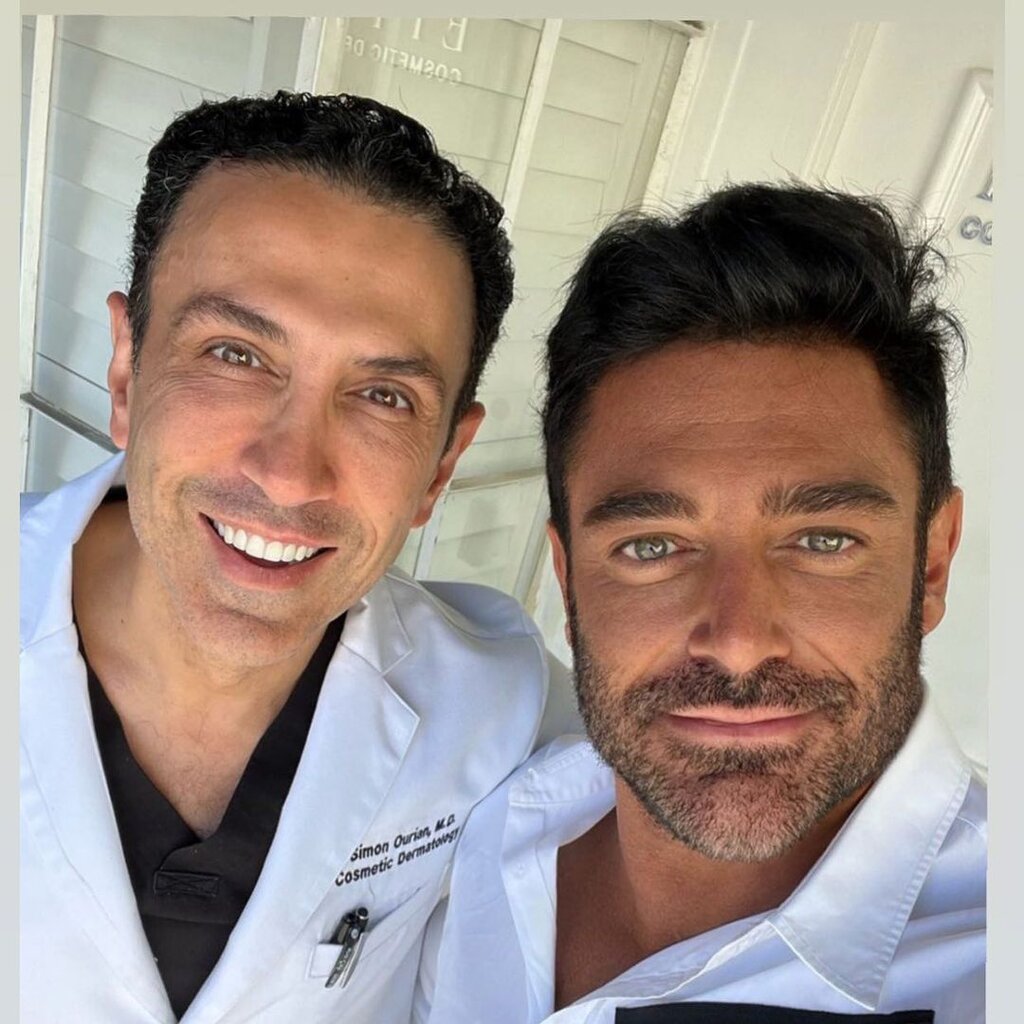 عکس | محمدرضا گلزار در کلینیک معروفترین پزشک زیبایی بورلیهیلز