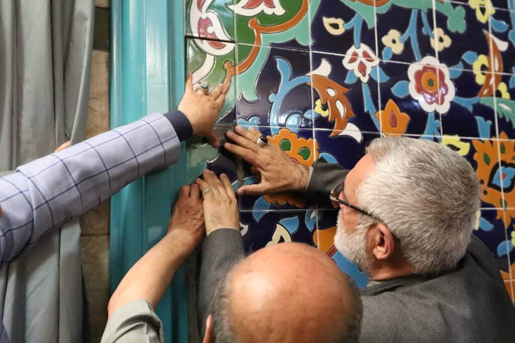 دیوار نگاره شمس الشموس مترو کلاهدوز