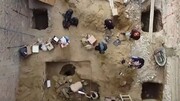 تصاویر کشف یک مقبره قدیمی زیر ساختمان در حال ساخت!
