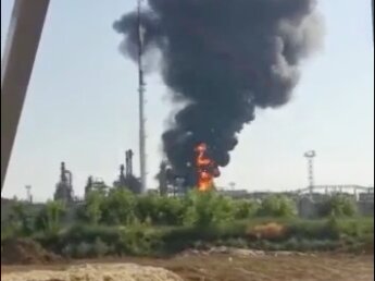 اوکراین با پهپاد به پالایشگاه نفت حمله کرد