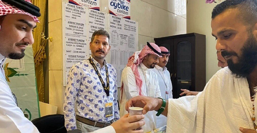 تصاویر | استقبال عربستانی‌ها از حجاج خارجی حج تمتع