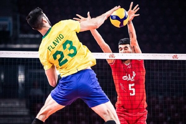 والیبال ایران حریف تیم پرافتخار جهان نشد | شکست شاگردان عطایی برابر برزیل