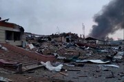اصابت موشک‌های روسیه به پایگاه نظامی یاور‎یف اوکراین
