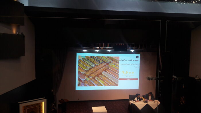 پایان حراج ملی ایران با فروش بیش از ۴۲ میلیارد تومان | «قلمدان و پاکتنامه» گرانترین اثر شد