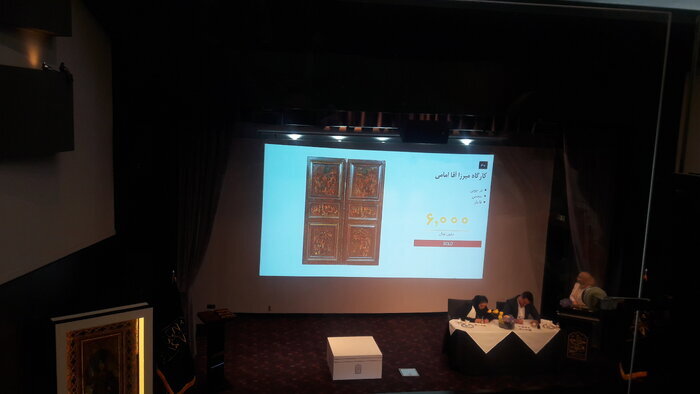 پایان حراج ملی ایران با فروش بیش از ۴۲ میلیارد تومان | «قلمدان و پاکتنامه» گرانترین اثر شد