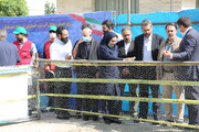 تصویر مخزن آب اضطراری ضد زلزله در تهران | نصب مخازن در ۳۷۴ محله