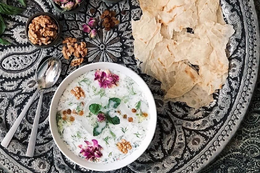 غذاهای تابستانی طهرونیها | از آبدوغخیار تا اشکنه