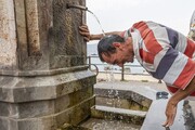 تصاویری از خشکسالی عجیب در ایتالیا | آب فواره‌ها هم جیره‌بندی شد!