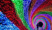 افتتاح پیاده‌راه «نقش نور» در بوستان نهج البلاغه| زیباسازی اکوپارک معطل بودجه است